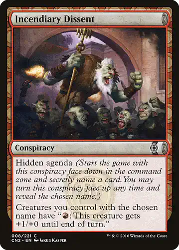 Incendiary Dissent - cn2 Spoiler