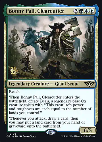 Bonny Pall, Clearcutter - otj Spoiler