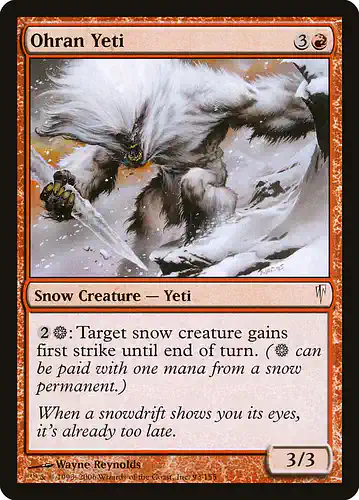 Ohran Yeti - csp Spoiler