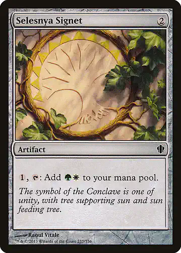 Selesnya Signet - c13 Spoiler