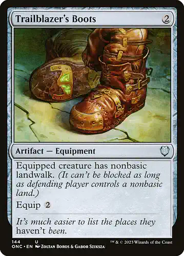 Trailblazer's Boots - onc Spoiler