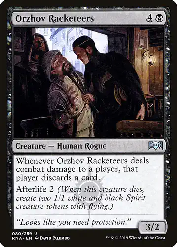 Orzhov Racketeers - rna Spoiler