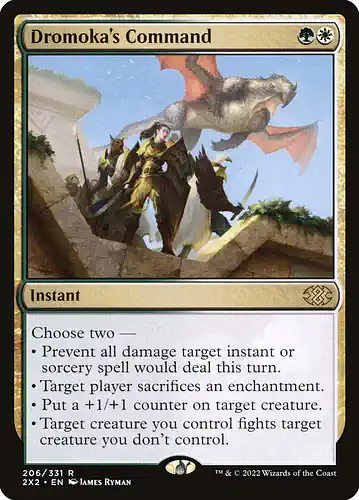 Dromoka's Command - 2x2 Spoiler