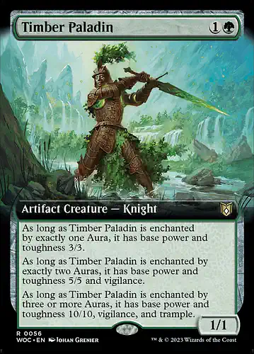 Timber Paladin - woc Spoiler