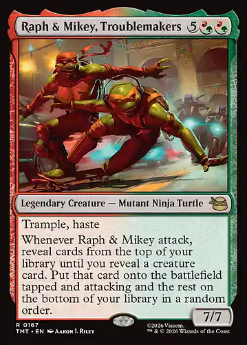 Raph & Mikey, Troublemakers - tmt Spoiler