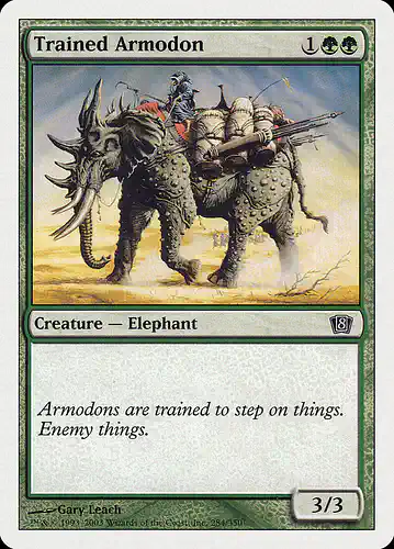 Trained Armodon - 8ed Spoiler
