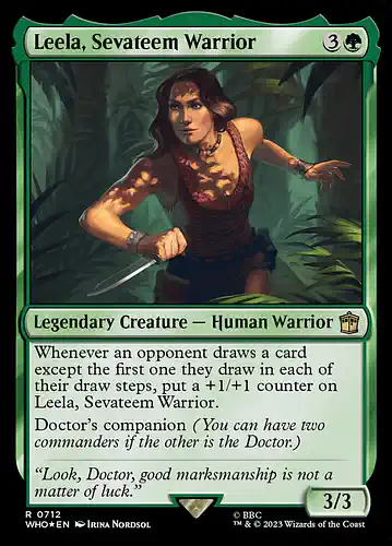Leela, Sevateem Warrior - who Spoiler