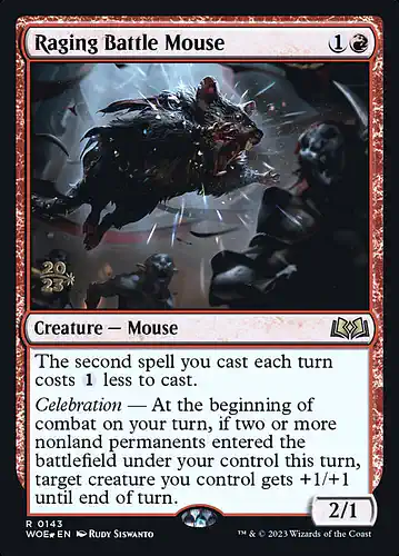 Raging Battle Mouse - woe Spoiler