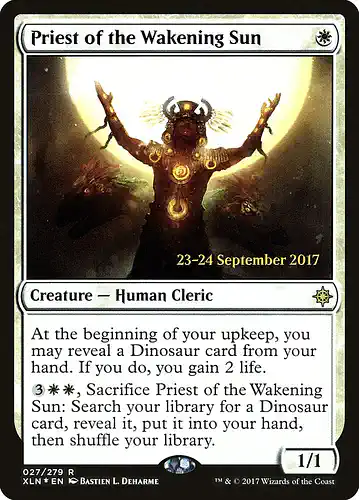 Priest of the Wakening Sun - xln Spoiler