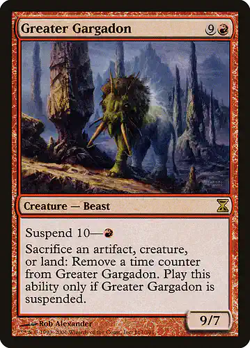 Greater Gargadon - tsp Spoiler