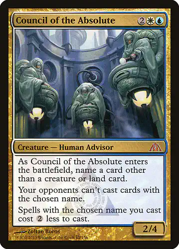 Council of the Absolute - dgm Spoiler