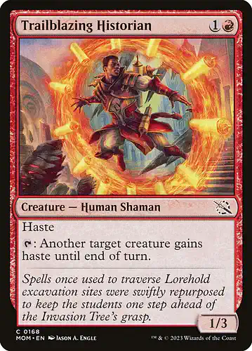 Trailblazing Historian - mom Spoiler