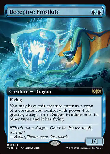 Deceptive Frostkite - tdc Spoiler