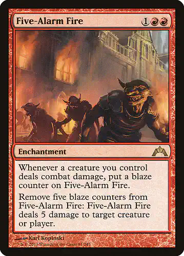 Five-Alarm Fire - gtc Spoiler