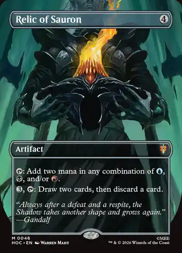 Relic of Sauron - hoc Spoiler