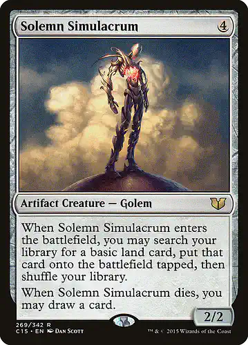 Solemn Simulacrum - c15 Spoiler