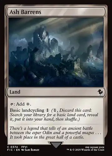 Ash Barrens - fic Spoiler