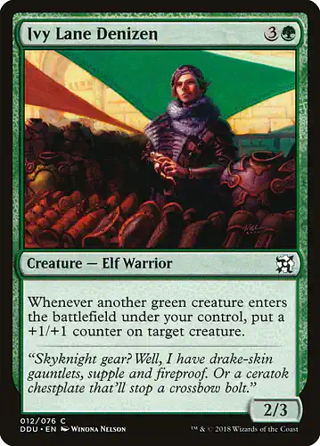 Ivy Lane Denizen - ddu Spoiler