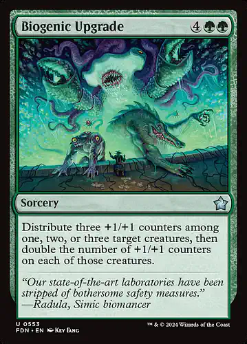 Biogenic Upgrade - fdn Spoiler