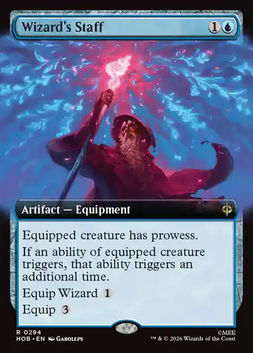 Wizard's Staff - hob Spoiler