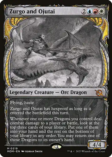 Zurgo and Ojutai - mom Spoiler