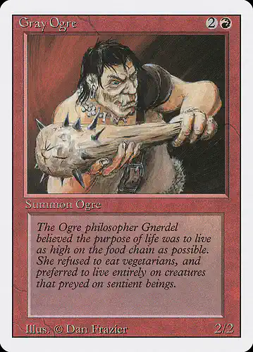 Gray Ogre - 3ed Spoiler
