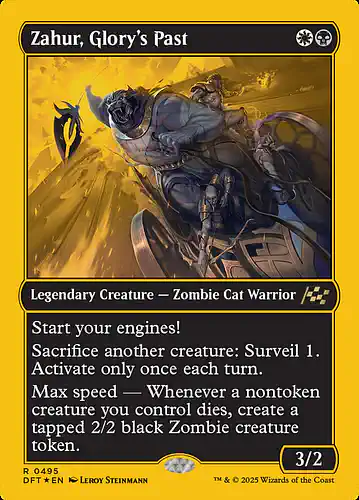 Zahur, Glory's Past - dft Spoiler