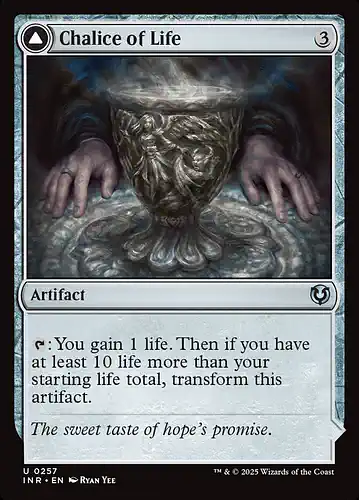 Chalice of Life - inr Spoiler