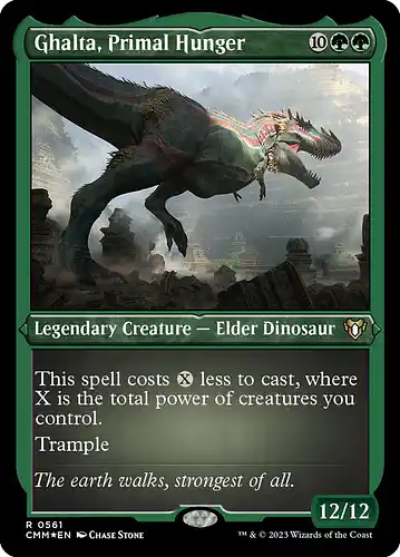 Ghalta, Primal Hunger - cmm Spoiler