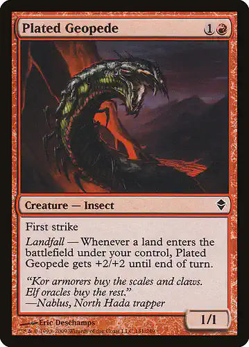 Plated Geopede - zen Spoiler