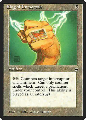 Ring of Immortals - leg Spoiler