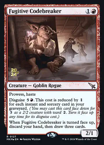 Fugitive Codebreaker - mkm Spoiler