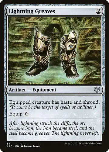 Lightning Greaves - afc Spoiler