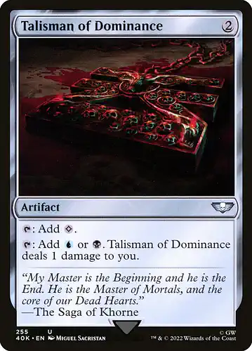 Talisman of Dominance - 40k Spoiler