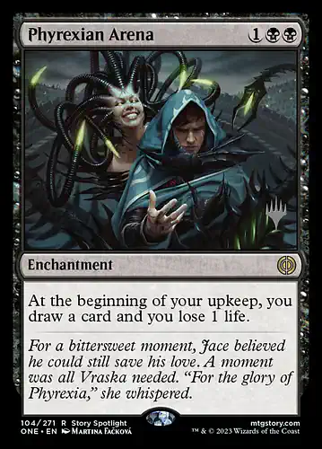 Phyrexian Arena - one Spoiler