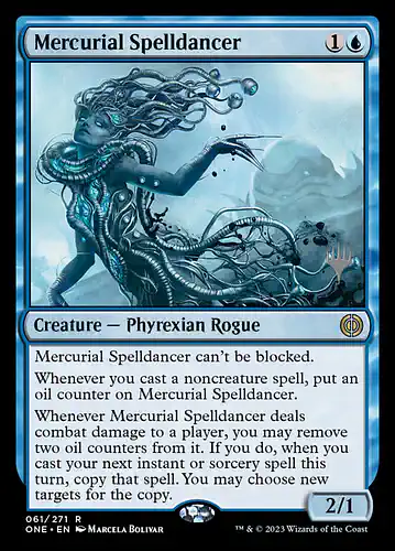 Mercurial Spelldancer - one Spoiler