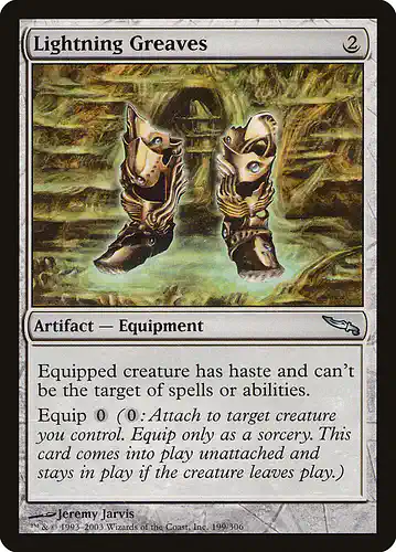 Lightning Greaves - mrd Spoiler