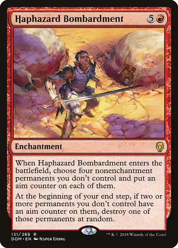 Haphazard Bombardment - dom Spoiler