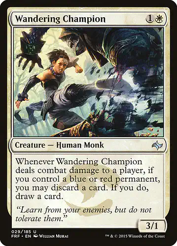 Wandering Champion - frf Spoiler