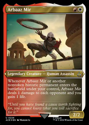 Arbaaz Mir - acr Spoiler