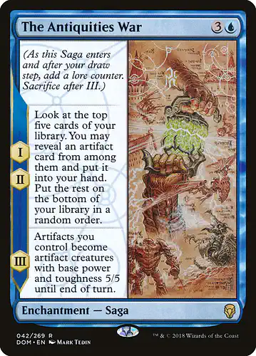 The Antiquities War - dom Spoiler
