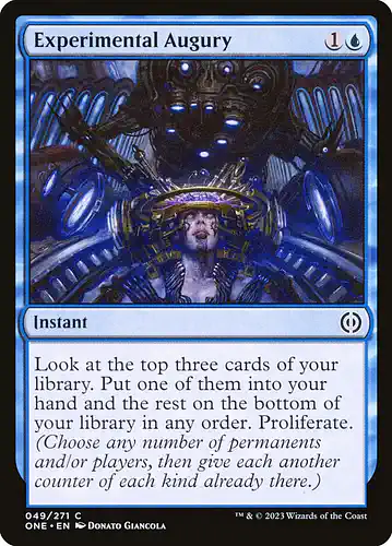 Experimental Augury - one Spoiler
