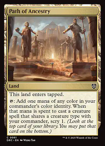 Path of Ancestry - drc Spoiler