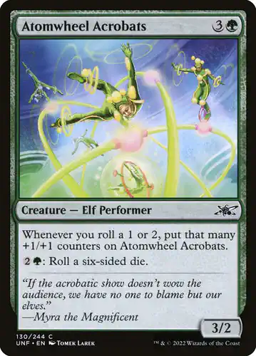 Atomwheel Acrobats - unf Spoiler