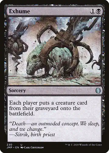 Exhume - jmp Spoiler