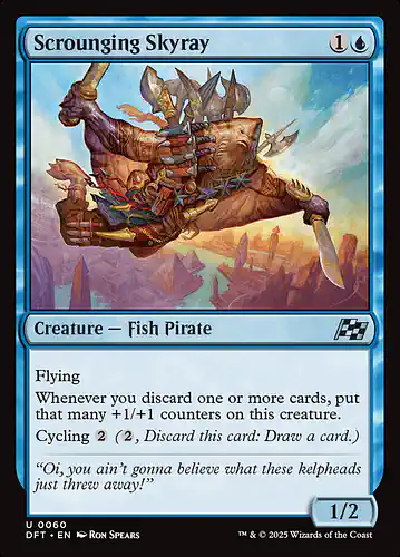 Scrounging Skyray - dft Spoiler