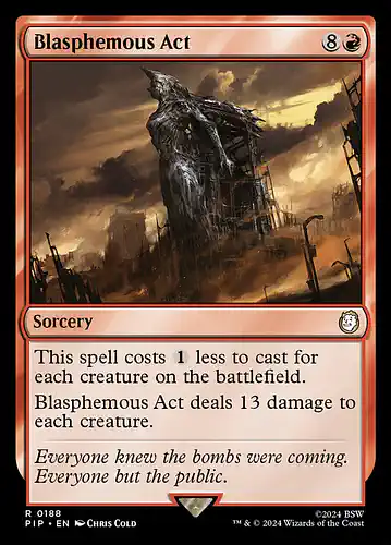 Blasphemous Act - pip Spoiler
