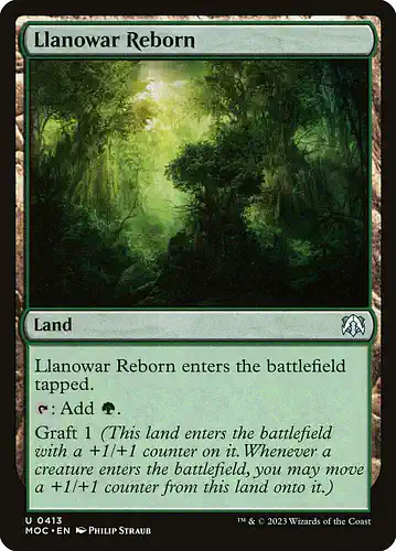 Llanowar Reborn - moc Spoiler