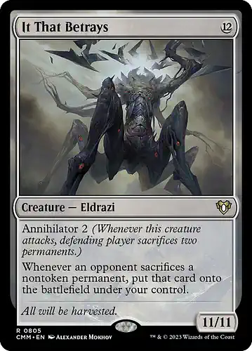 It That Betrays - cmm Spoiler