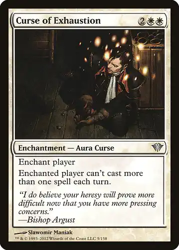 Curse of Exhaustion - dka Spoiler